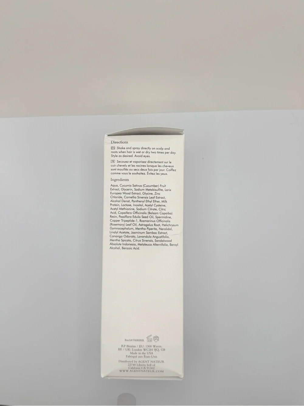 Agent Nateur product details